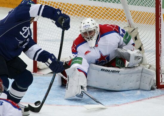 Ice Hocley. KHL. Dynamo vs. CSKA