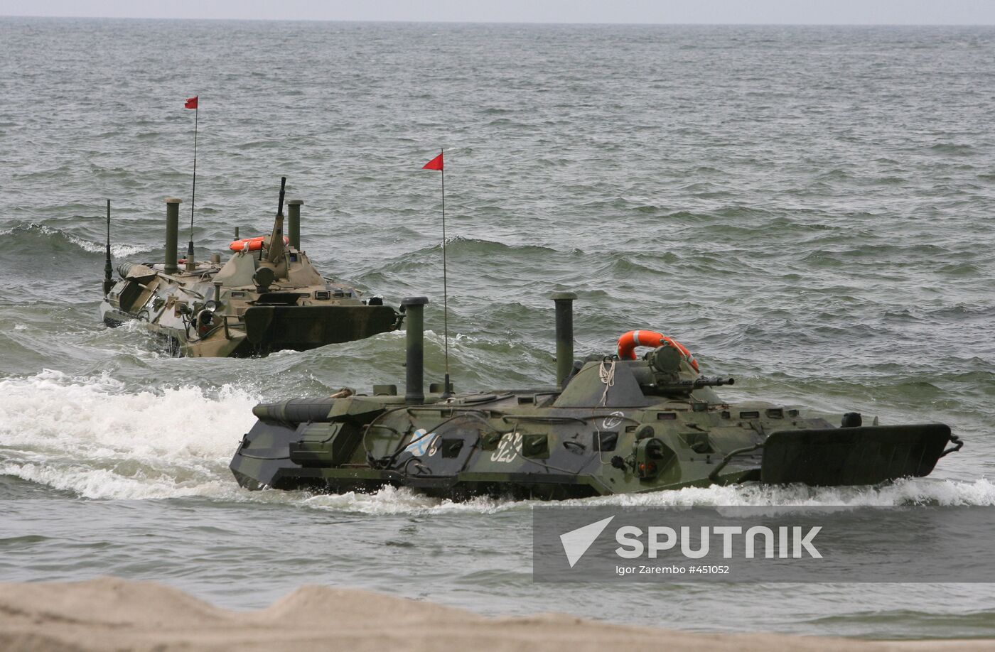 Preparation prior to West 2009 maneuver in Kalinigrad Region