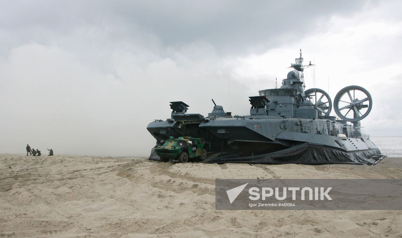 Preparation prior to West 2009 maneuver in Kalinigrad Region