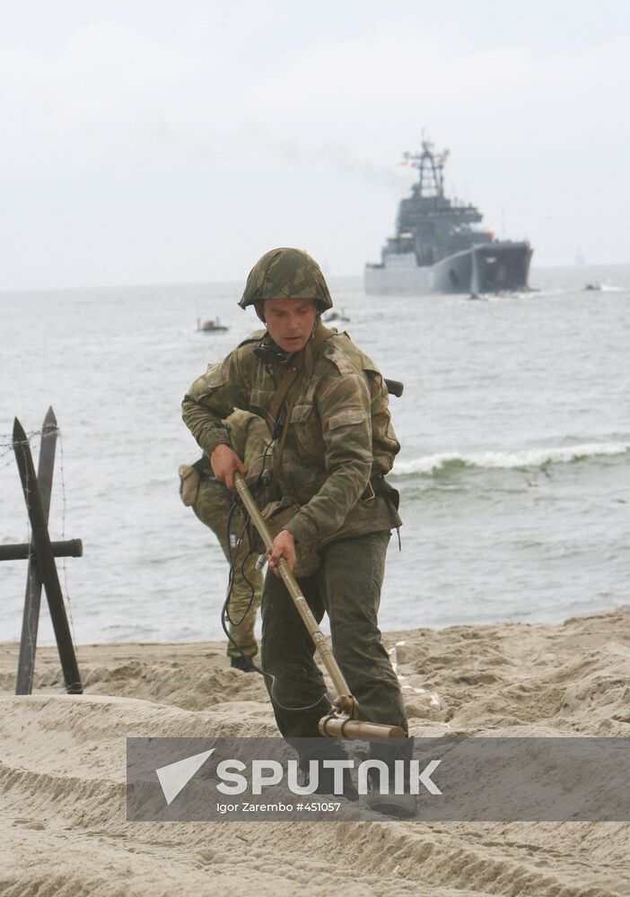 Preparation prior to West 2009 maneuver in Kalinigrad Region