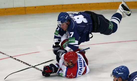 Ice Hocley. KHL. Dynamo vs. CSKA