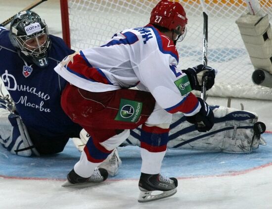 Ice Hocley. KHL. Dynamo vs. CSKA