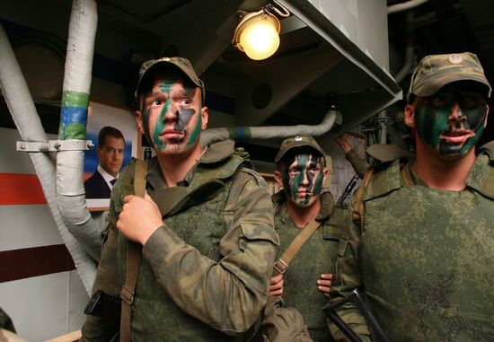Preparation prior to West 2009 maneuver in Kalinigrad Region