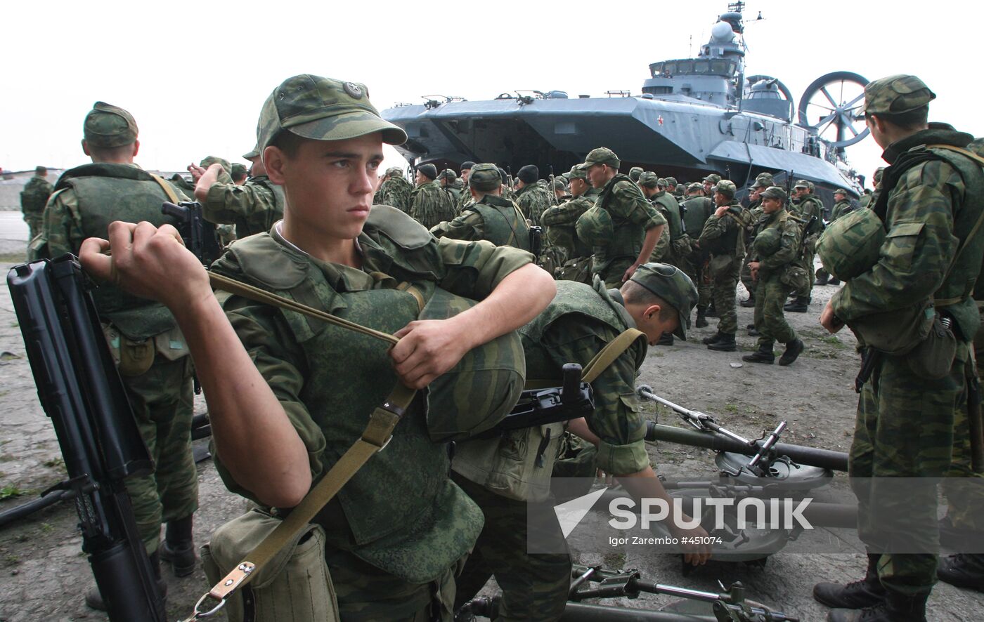 Preparation prior to West 2009 maneuver in Kalinigrad Region
