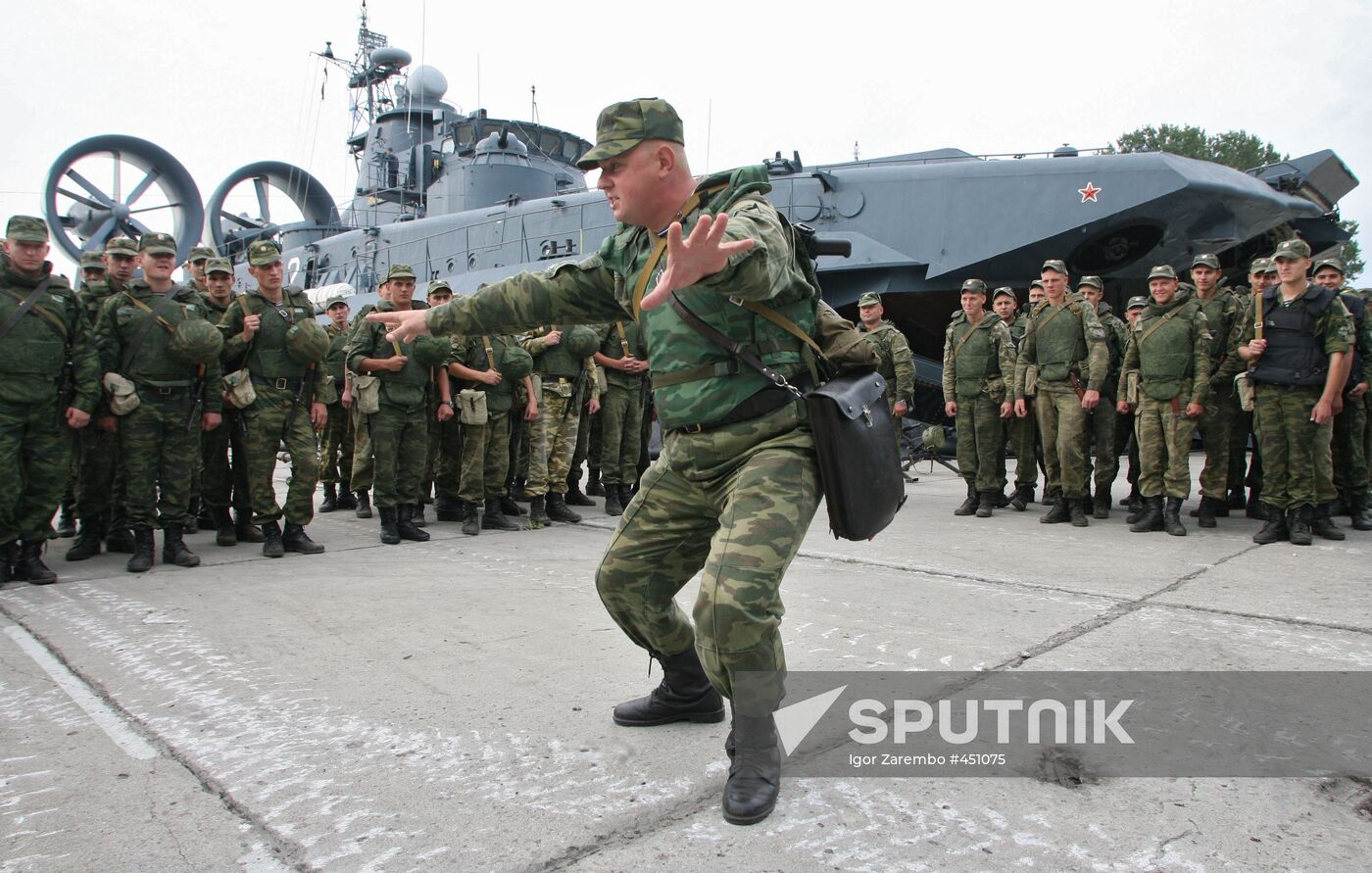 Preparation prior to West 2009 maneuver in Kalinigrad Region