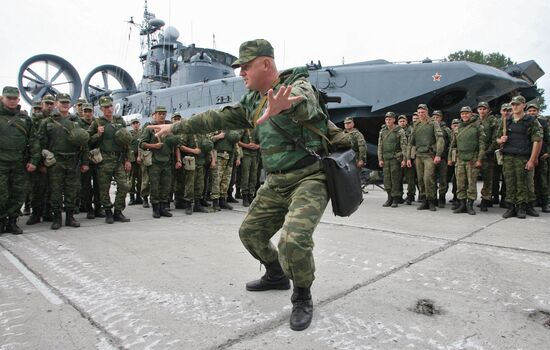 Preparation prior to West 2009 maneuver in Kalinigrad Region