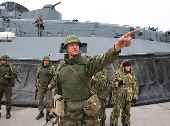 Preparation prior to West 2009 maneuver in Kalinigrad Region