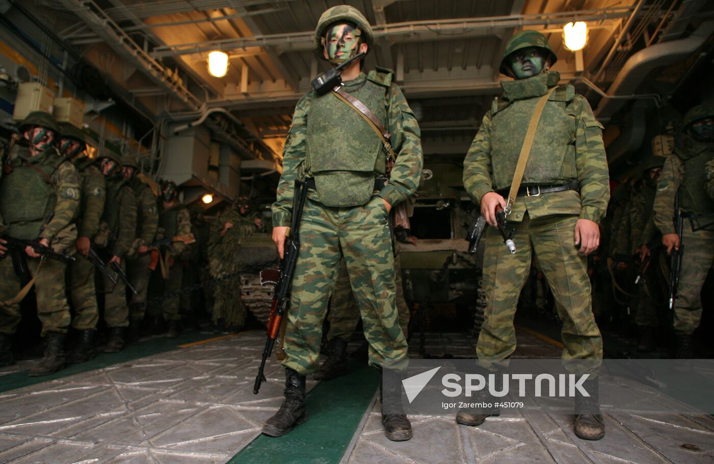 Preparation prior to West 2009 maneuver in Kalinigrad Region