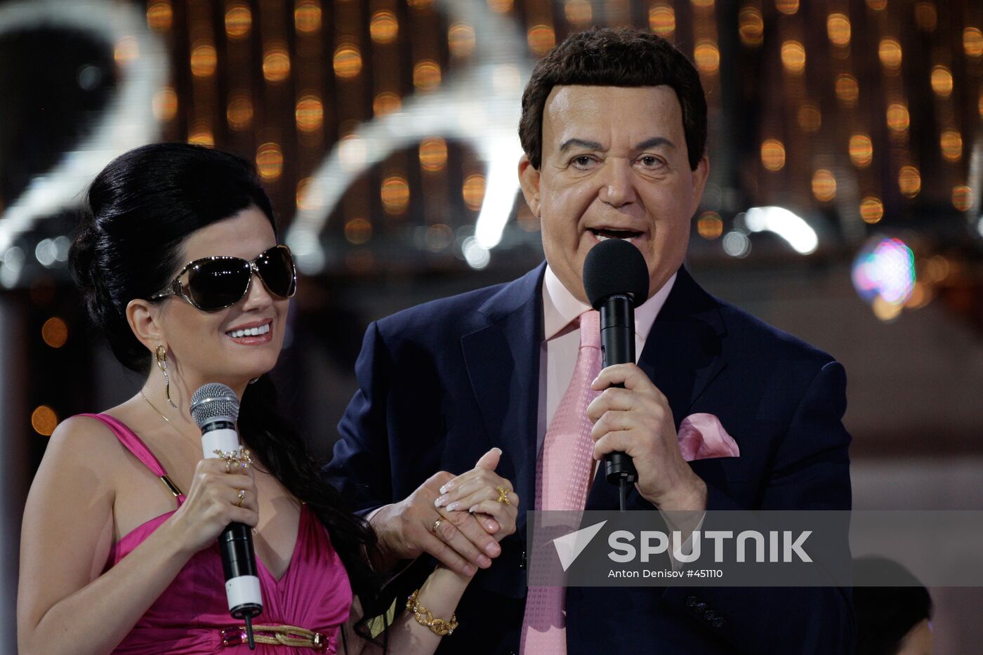 Diana Gurtskaya and Iosif Kobzon