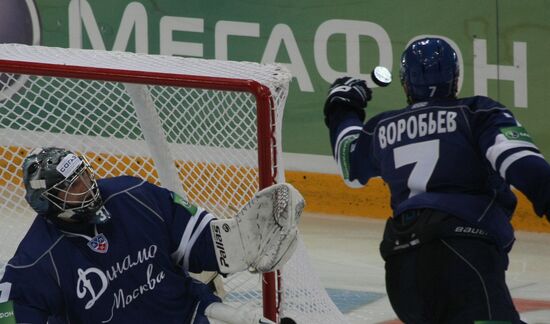 Ice Hockey. KHL. Dynamo vs. CSKA