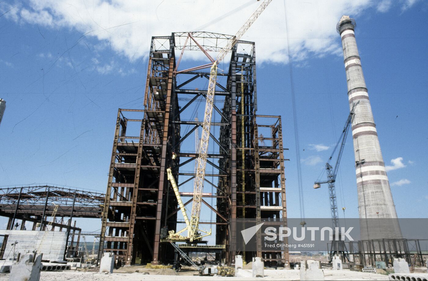Construction of Beryozovskaya SDPS-1