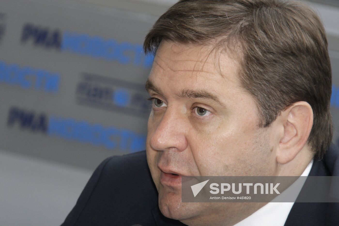 Russian Energy Minister Sergei Shmatko