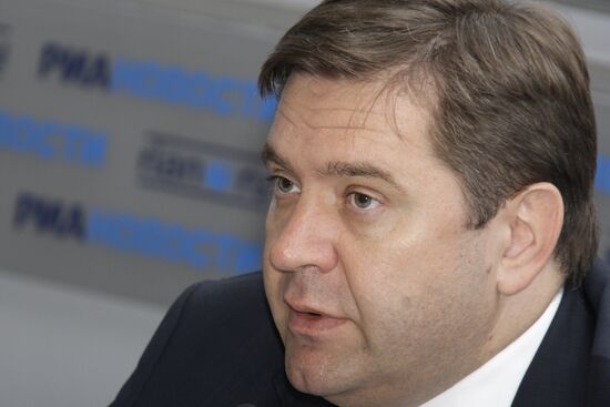 Russian Energy Minister Sergei Shmatko