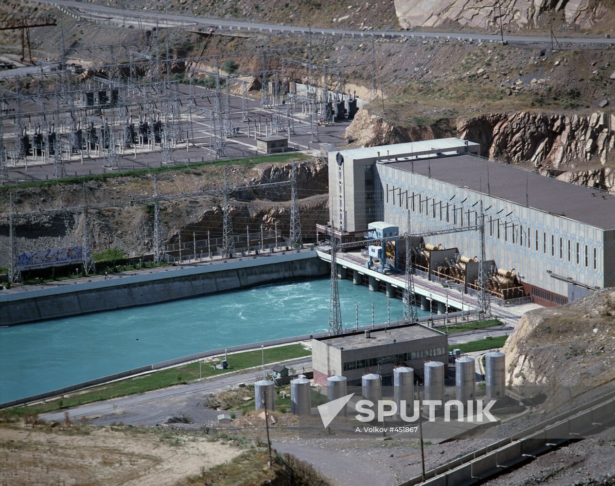 Charvak hydropower plant