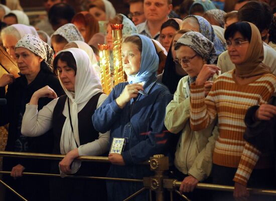 Wonderworking Kursk Root Icon of Our Lady of the Sign in Moscow