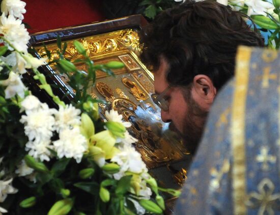 Wonderworking Kursk Root Icon of Our Lady of the Sign in Moscow