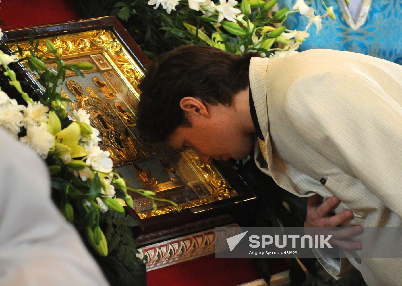 Wonderworking Kursk Root Icon of Our Lady of the Sign in Moscow