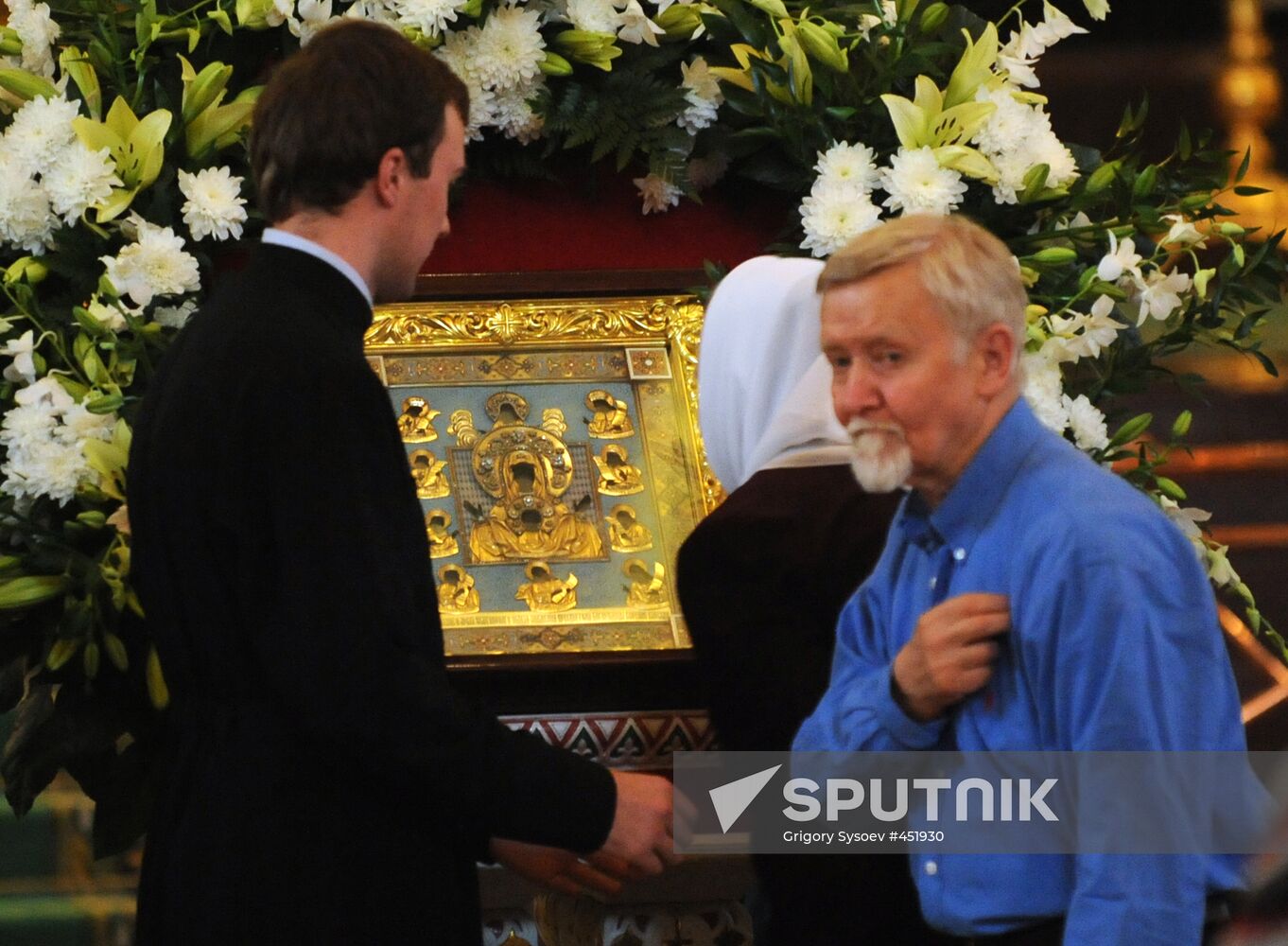 Wonderworking Kursk Root Icon of Our Lady of the Sign in Moscow