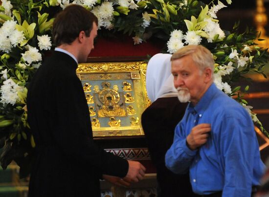 Wonderworking Kursk Root Icon of Our Lady of the Sign in Moscow