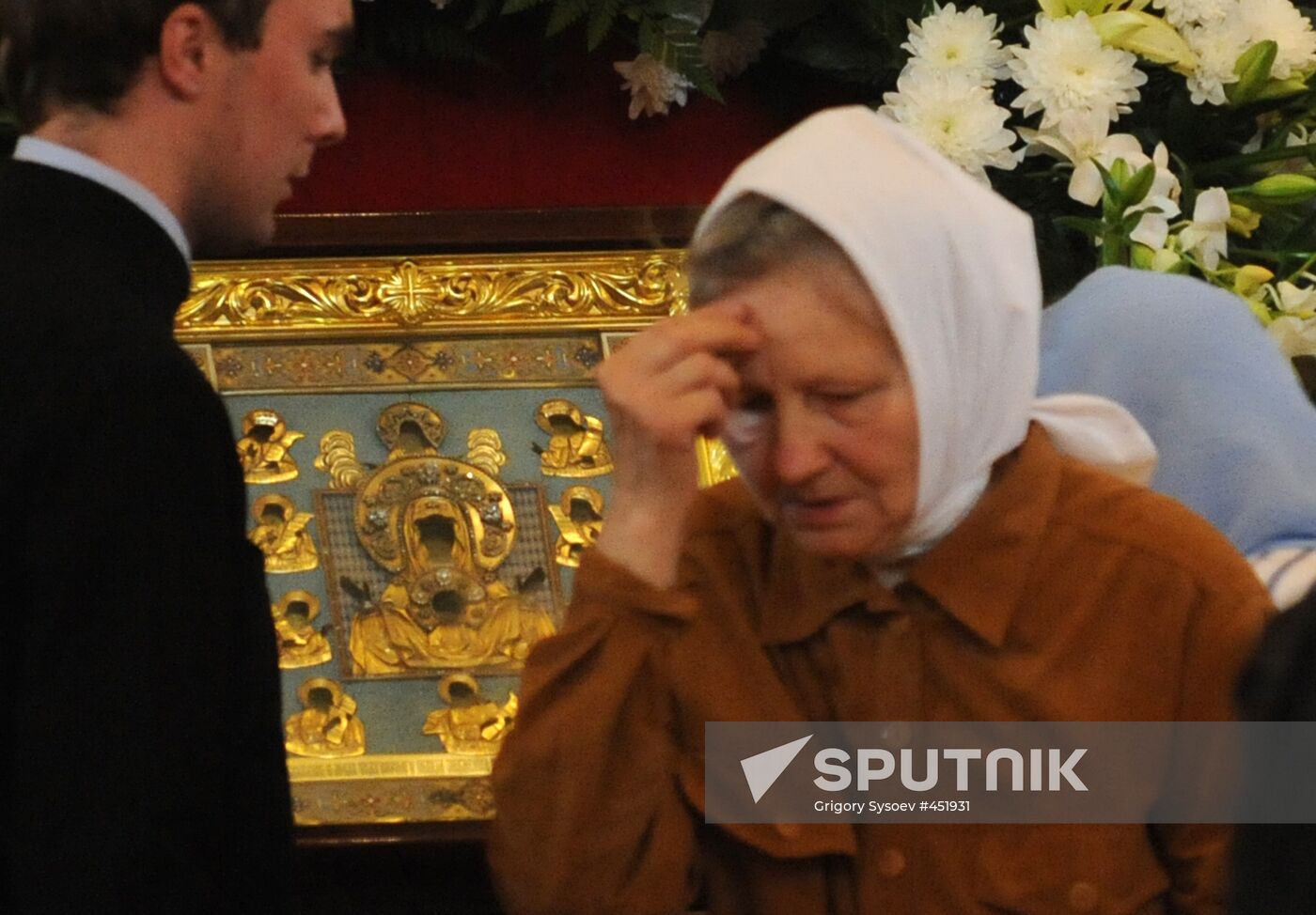 Wonderworking Kursk Root Icon of Our Lady of the Sign in Moscow