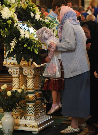 Wonderworking Kursk Root Icon of Our Lady of the Sign in Moscow