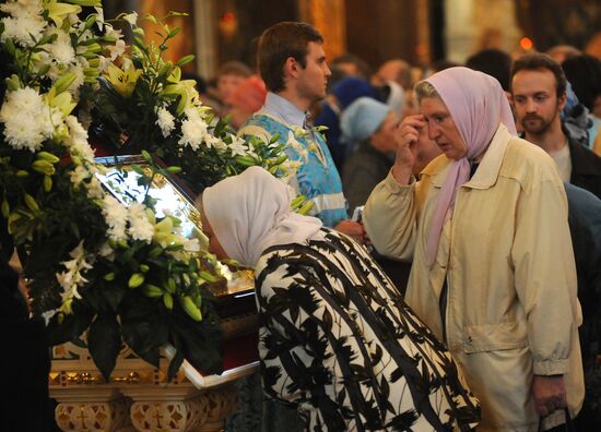 Wonderworking Kursk Root Icon of Our Lady of the Sign in Moscow