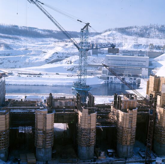Vilyuiskaya hydro-power plant