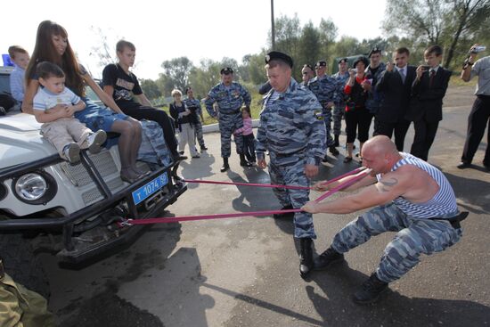 Performance by Podolsk Special Police Squad