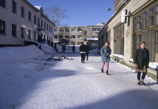 Inner court of correctional labor colony