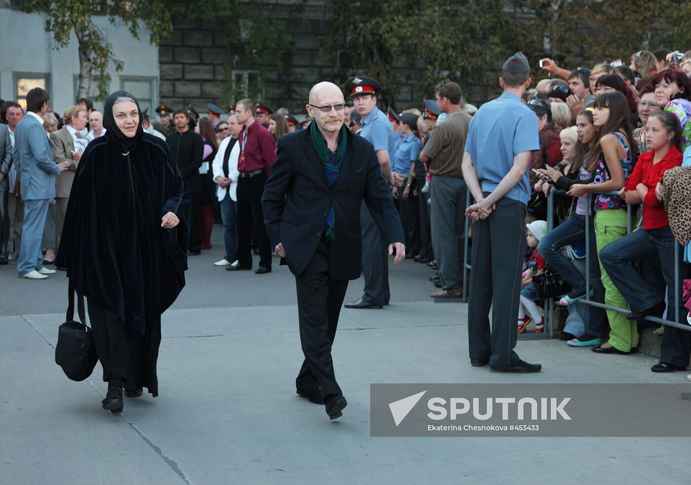 Nun Olga (Olga Gobzeva) and Viktor Proskurin