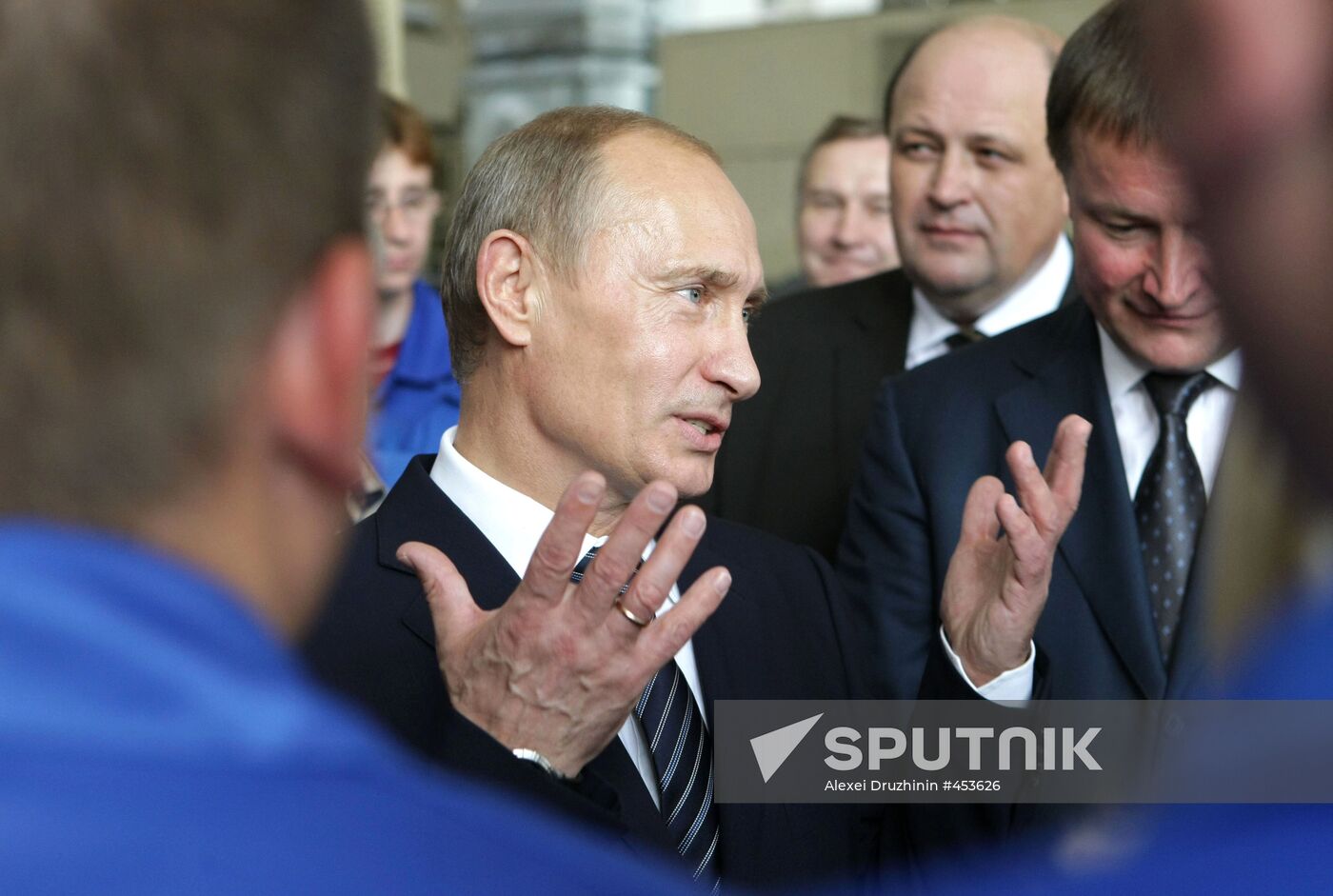 Vladimir Putin visits Tula
