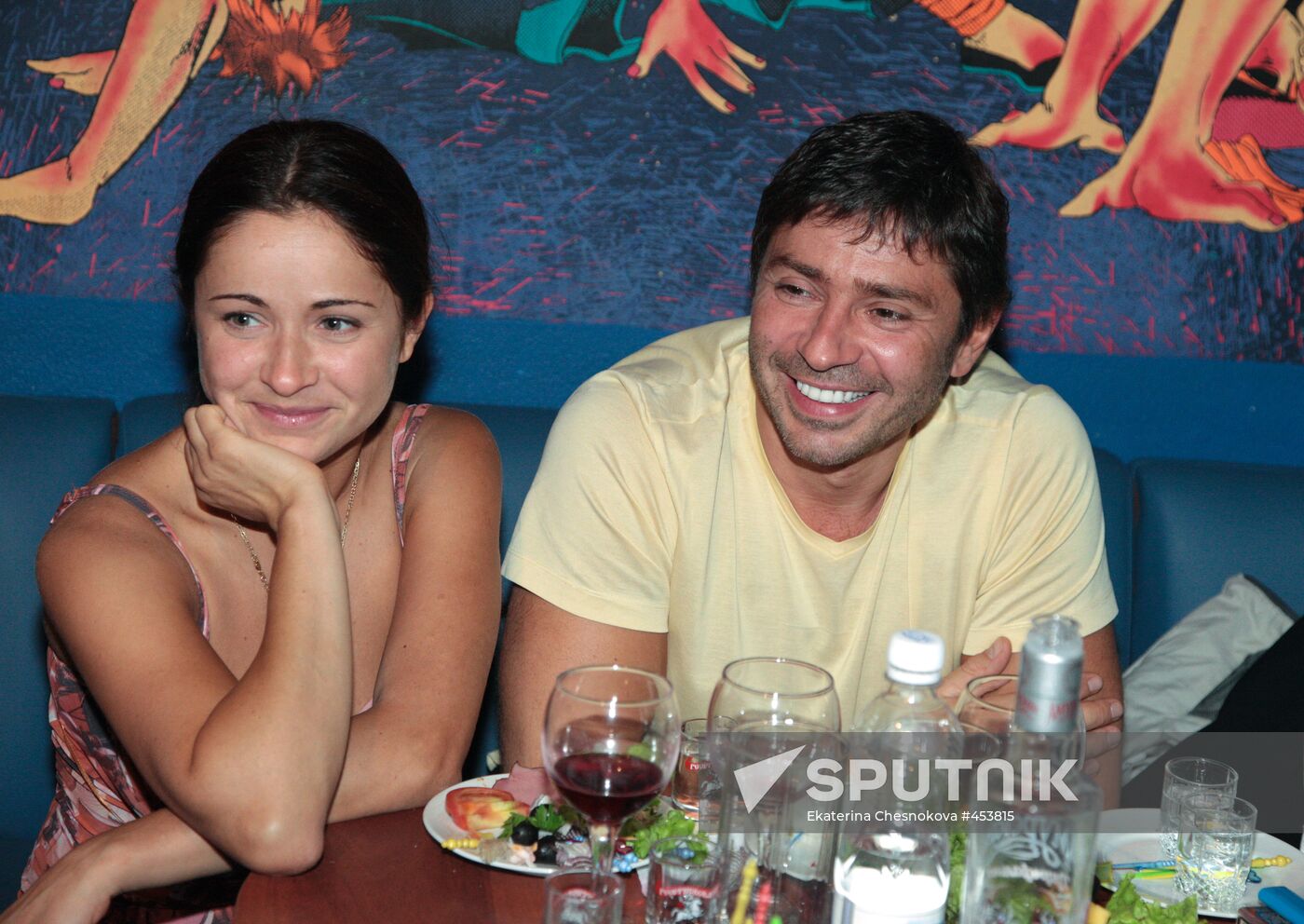 Lyubov Tikhomirova and Valery Nikolayev