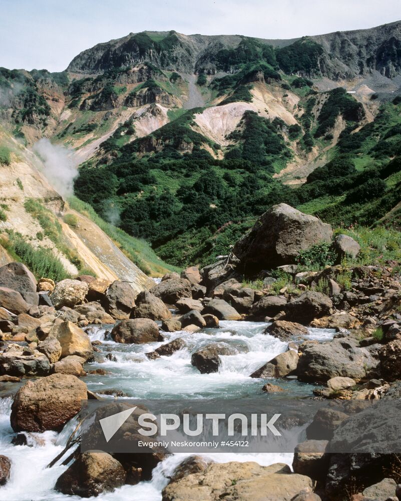 Gorge in Valley of Geysers