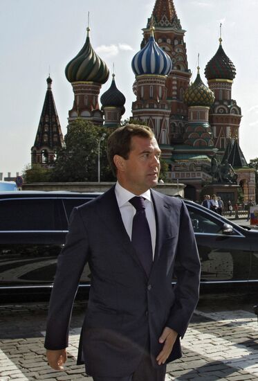 Dmitry Medvedev meets with members of Valdai Discussion Club