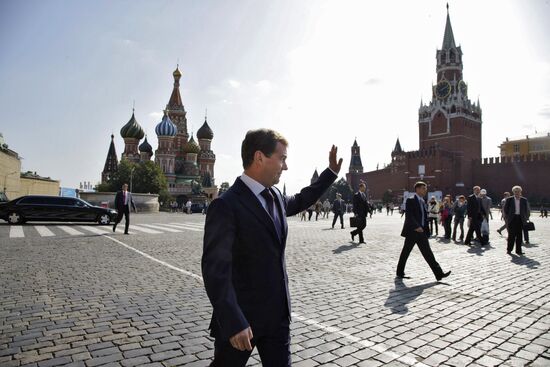 Dmitry Medvedev meets with members of Valdai Discussion Club