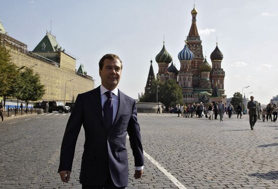 Dmitry Medvedev meets with members of Valdai Discussion Club
