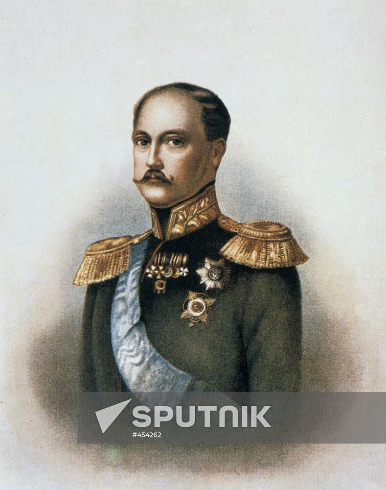 Reproduction of portrait of Nicholas I