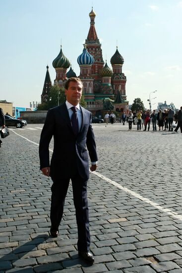 Dmitry Medvedev meets with members of Valdai Discussion Club