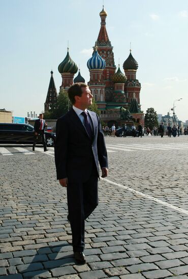 Dmitry Medvedev meets with members of Valdai Discussion Club