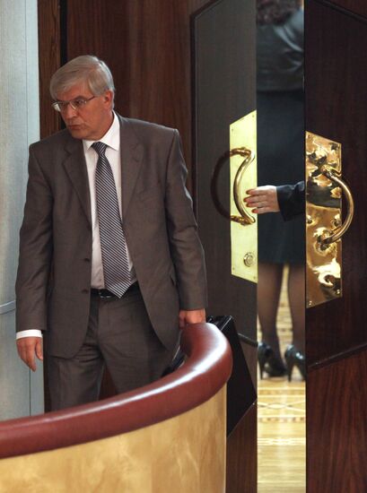Central Bank head Sergei Ignatyev