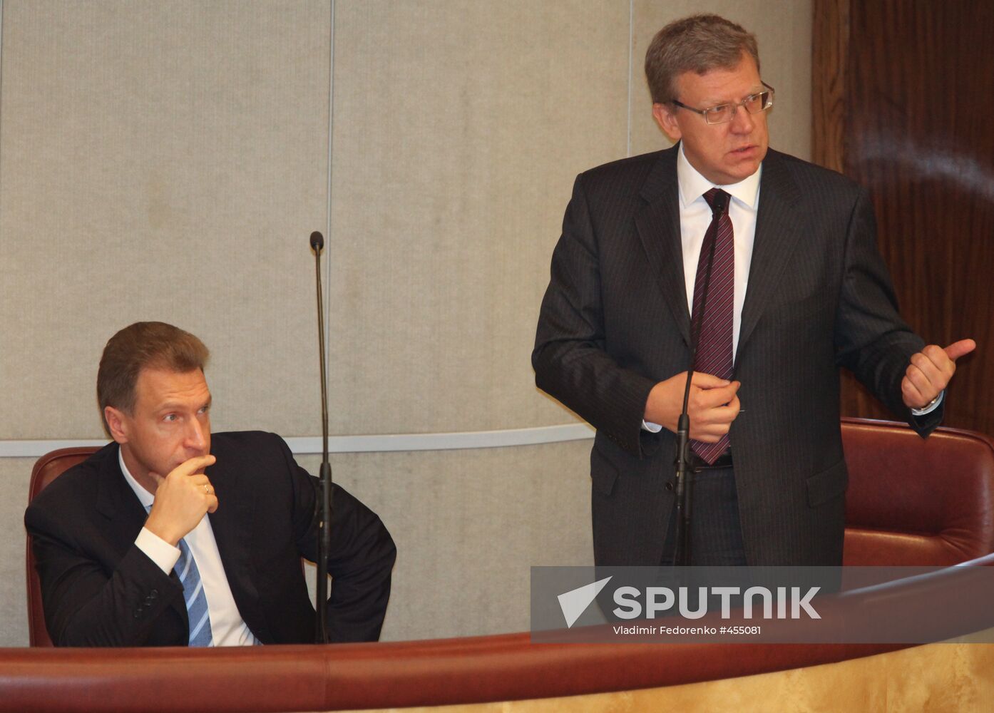 Russian First Deputy PM, Finance Minister