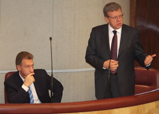 Russian First Deputy PM, Finance Minister