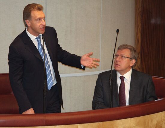 Russian First Deputy PM, Finance Minister
