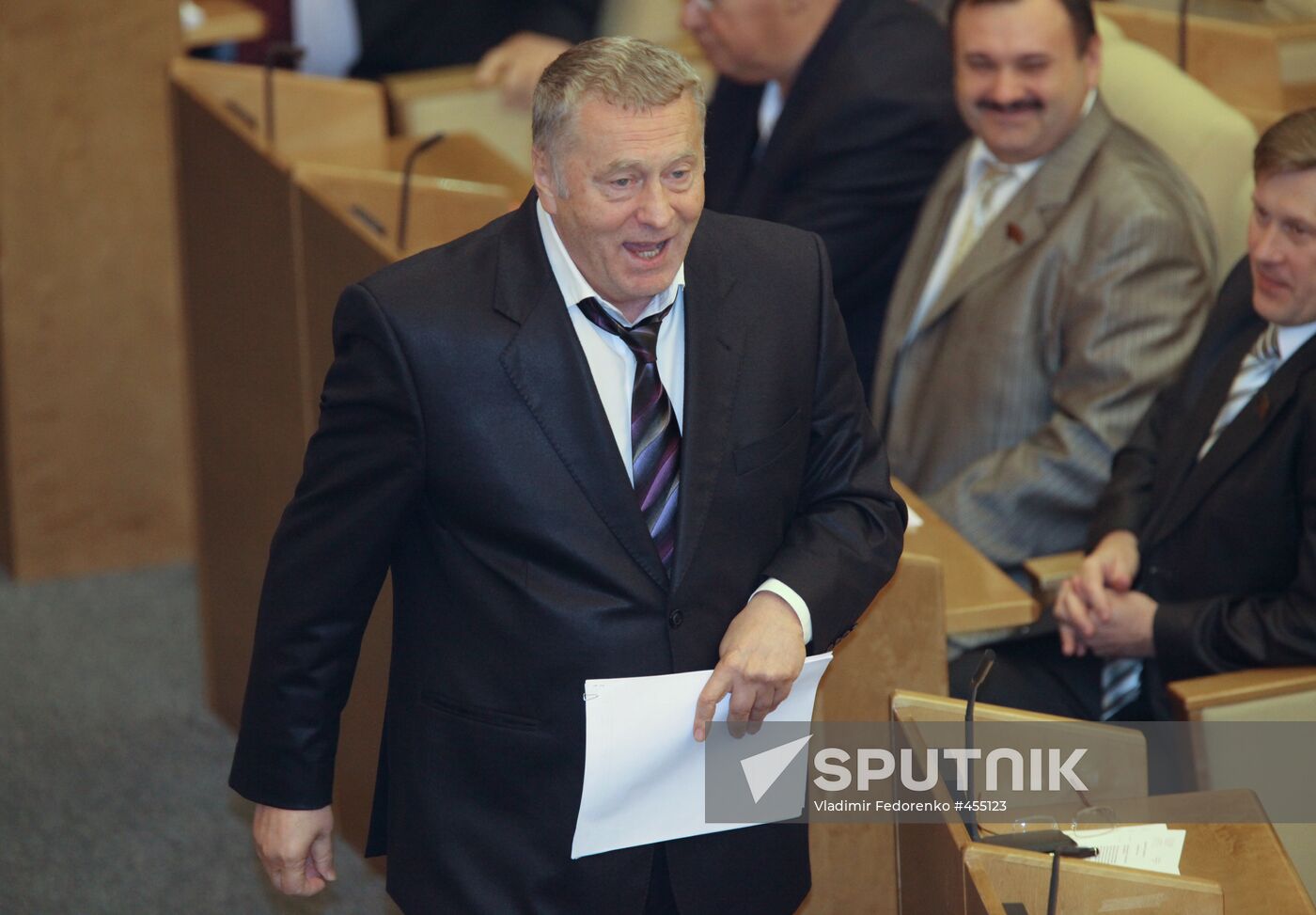 LDPR leader Vladimir Zhirinovsky