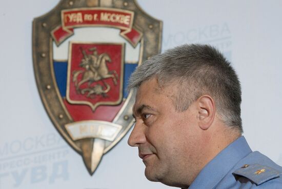 Head of Moscow Police Major General Kolokoltsev