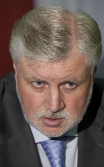 Federation Council chairman Sergei Mironov