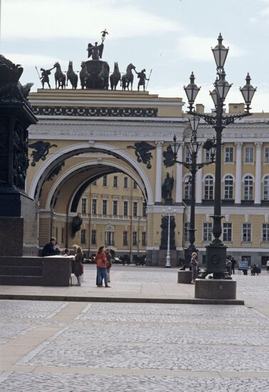 Arch of former General Staff Building