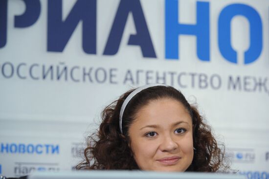 News conference by Yulia Shoigu at RIA Novosti
