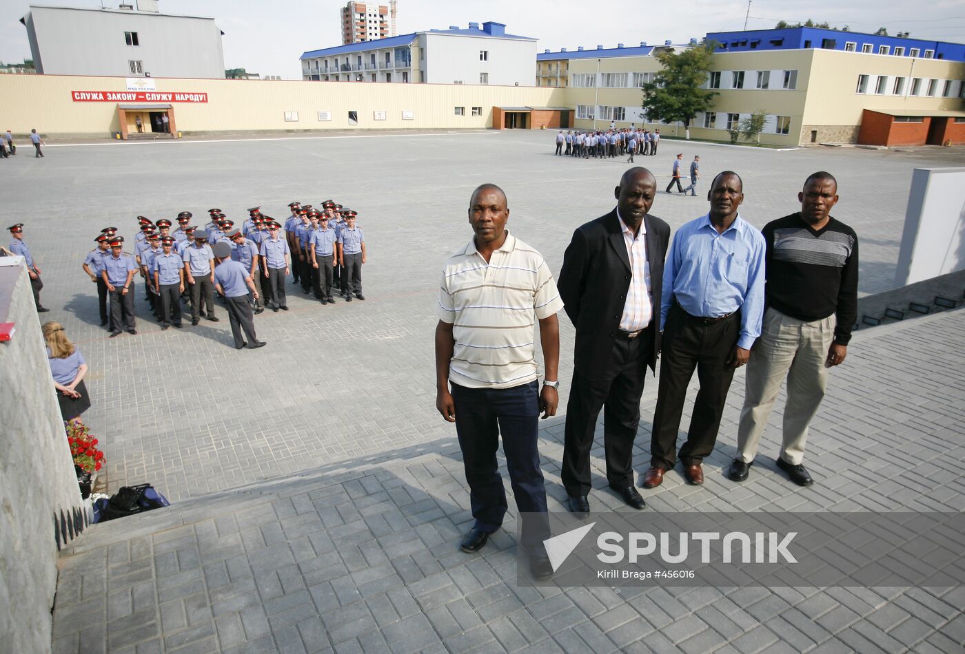 Policemen from Africa study at Volgograd Police Academy