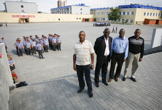 Policemen from Africa study at Volgograd Police Academy